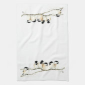 Chickadees Towel Theedoek (Verticaal)