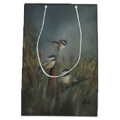 Chickadees-vijver Medium Cadeauzakje (Achterkant)