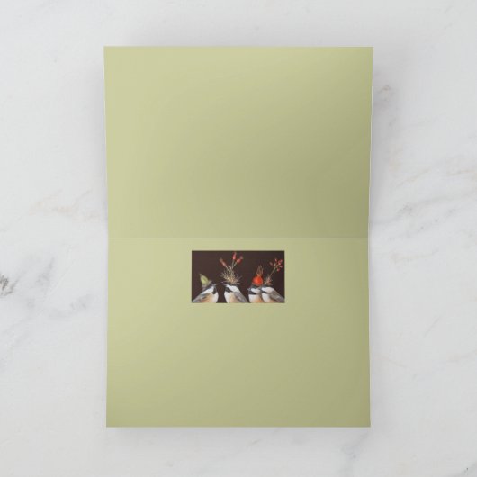 Chickadekaart Kaart (Binnen)