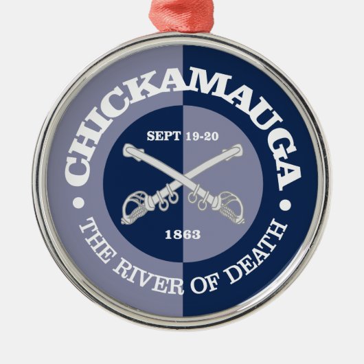 Chickamauga (B&G) Metalen Ornament (Voorkant)