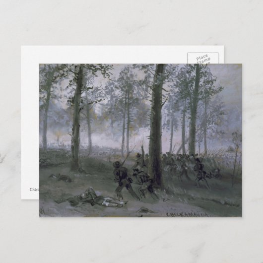 Chickamauga Briefkaart (Voorkant / Achterkant)