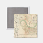 Chickamauga-campagne, Knoxville Magneet (Voorkant / Achterkant)