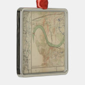 Chickamauga-campagne, Knoxville Metalen Ornament (Rechts)