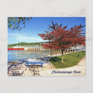 Chickamauga Dam - Chattanooga, Tennessee, VS Briefkaart