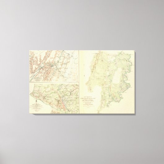 Chickamauga, Ga Canvas Afdruk (Voorkant)