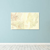 Chickamauga, Ga Canvas Afdruk (Insitu (Houten vloer))