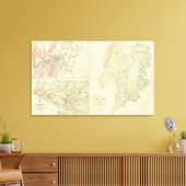 Chickamauga, Ga Canvas Afdruk (Insitu (Woonkamer))