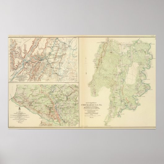 Chickamauga, Ga Poster (Voorkant)