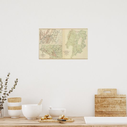 Chickamauga, Ga Poster (Keuken)