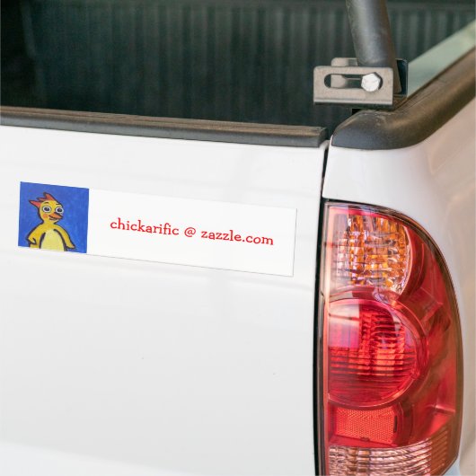 Chickarific Bumpersticker (Op Truck)