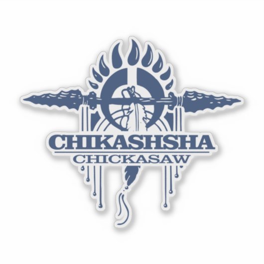 Chickasaw 2 sticker (Voorkant)