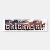 Chickasaw Bumpersticker (Voorkant)