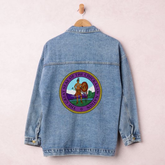 Chickasaw Nation Seal Denim Jacket (Hangar)