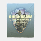 Chickasaw (pijlpunt) fleece deken (Voorkant)