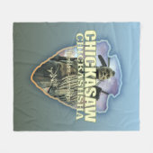 Chickasaw (pijlpunt) fleece deken (Voorkant (Horizontaal))