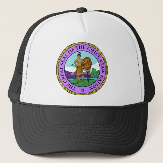 Chickasaw Seal Trucker Pet (Voorkant)