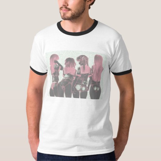 Chickbutts T-shirt (Voorkant)