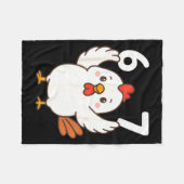 Chicken 67 Meme Six Seven Funny Gen Alpha  Fleece Deken (Voorkant (Horizontaal))
