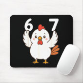 Chicken 67 Meme Six Seven Funny Gen Alpha  Muismat (Met muis)