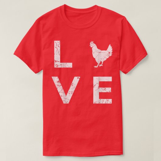 Chicken Agriculture Farmer Poultry Chicken Holder T-shirt (Design voorkant)