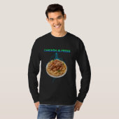 Chicken Alfredo Meme Bootleg Rap Style 90s  T-shirt (Voorkant volledig)