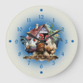 Chicken and Chicken House Farm Grote Klok (Voorkant)