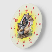 Chicken and Chicken House Farm Grote Klok (Hoek)