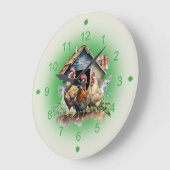 Chicken and Chicken House Farm Grote Klok (Hoek)