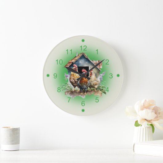 Chicken and Chicken House Farm Grote Klok (Huis)