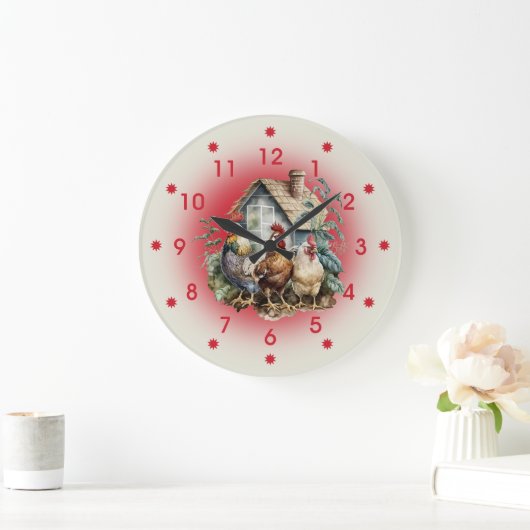 Chicken and Chicken House Farm Grote Klok (Huis)