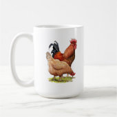 Chicken And Rooster Art, Poultry, Farm Animals Koffiemok (Links)
