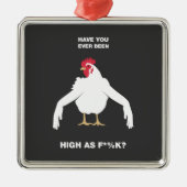 Chicken Arms Metalen Ornament (Voorkant)