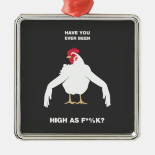 Chicken Arms Metalen Ornament