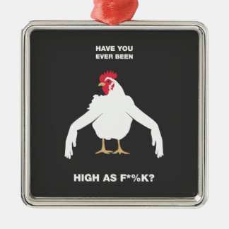 Chicken Arms Metalen Ornament