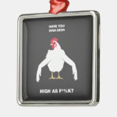 Chicken Arms Metalen Ornament (Links)