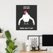 Chicken Arms Poster (Thuiskantoor)