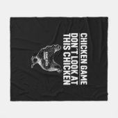 Chicken Art Chicken Game Fleece Deken (Voorkant (Horizontaal))