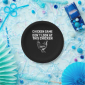 Chicken Art Chicken Game Papieren Bordje (Feest)