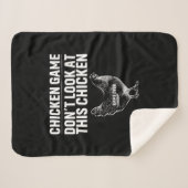 Chicken Art Chicken Game Sherpa Deken (Voorkant (horizontaal))