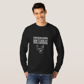 Chicken Art Chicken Game T-shirt (Voorkant volledig)