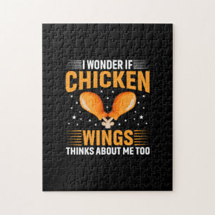 Chicken Art Chicken Wing Legpuzzel