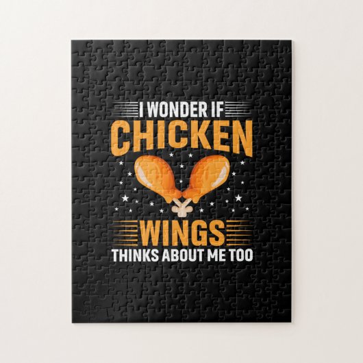Chicken Art Chicken Wing Legpuzzel (Verticaal)
