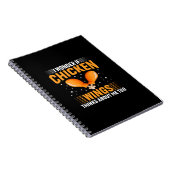 Chicken Art Chicken Wing Notitieboek (Rechterzijde)