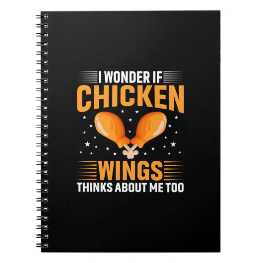 Chicken Art Chicken Wing Notitieboek (Voorkant)