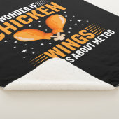Chicken Art Chicken Wing Sherpa Deken (3/4)