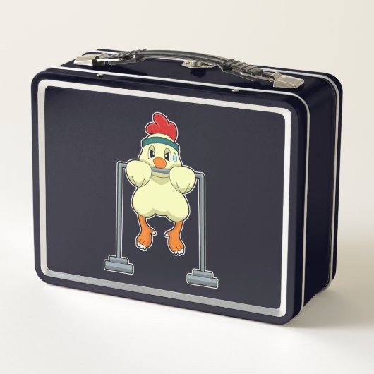 Chicken at Fitness Pull-ups (Achterkant)