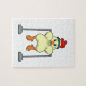 Chicken at Fitness Pull-ups Legpuzzel (Horizontaal)