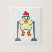 Chicken at Fitness Pull-ups Legpuzzel (Verticaal)