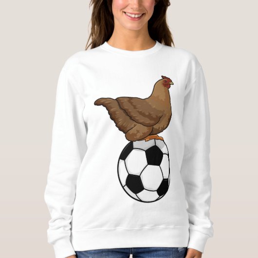 Chicken at Soccer Sports Trui (Voorkant)
