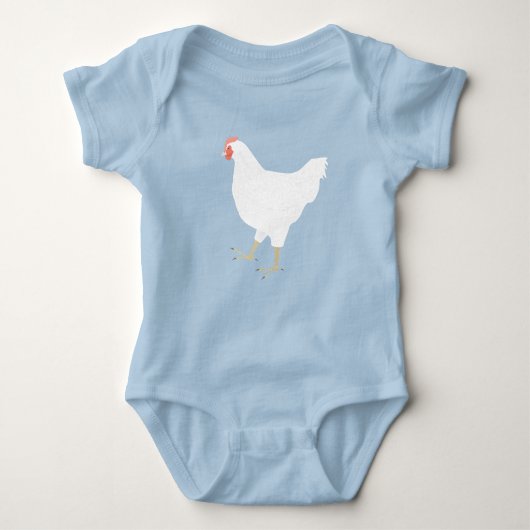 Chicken Baby Bodysuit (Voorkant)